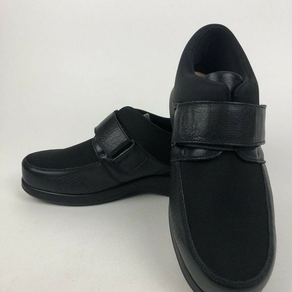 ARENI ONE Alejandro P4942 WW ( 4E) Mens COMFORT Shoes BLACK Size 9.5 - Picture 3 of 11